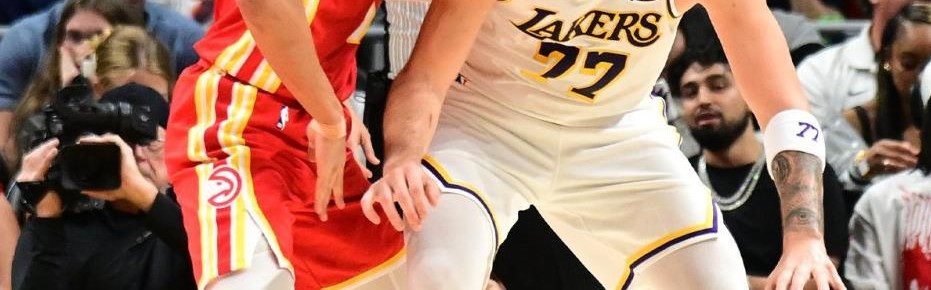 开云体育下载-4人很关键！湖人半场领先21分，东契奇21+2+5无法阻挡！